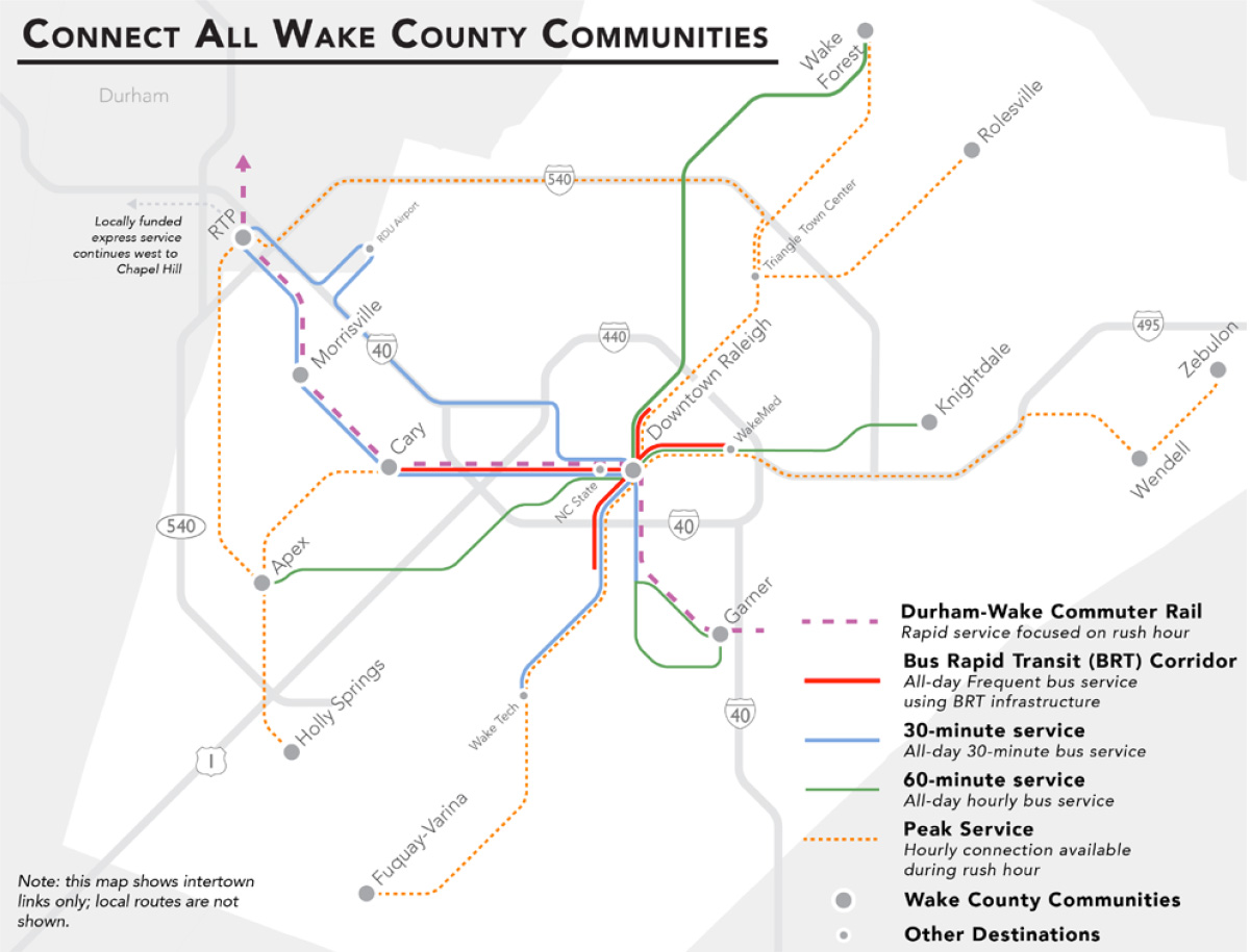 Wake County Proposed Transit Plan