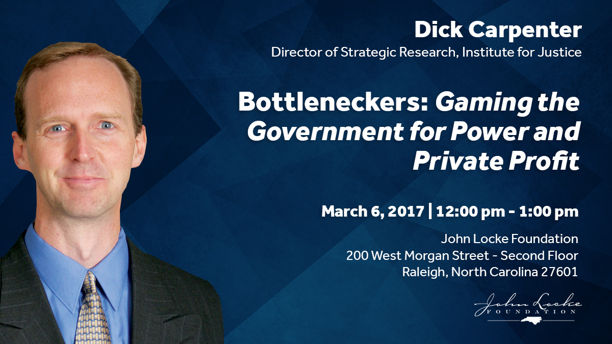 Bottleneckers: Gaming the Government for Power and Private Profit 