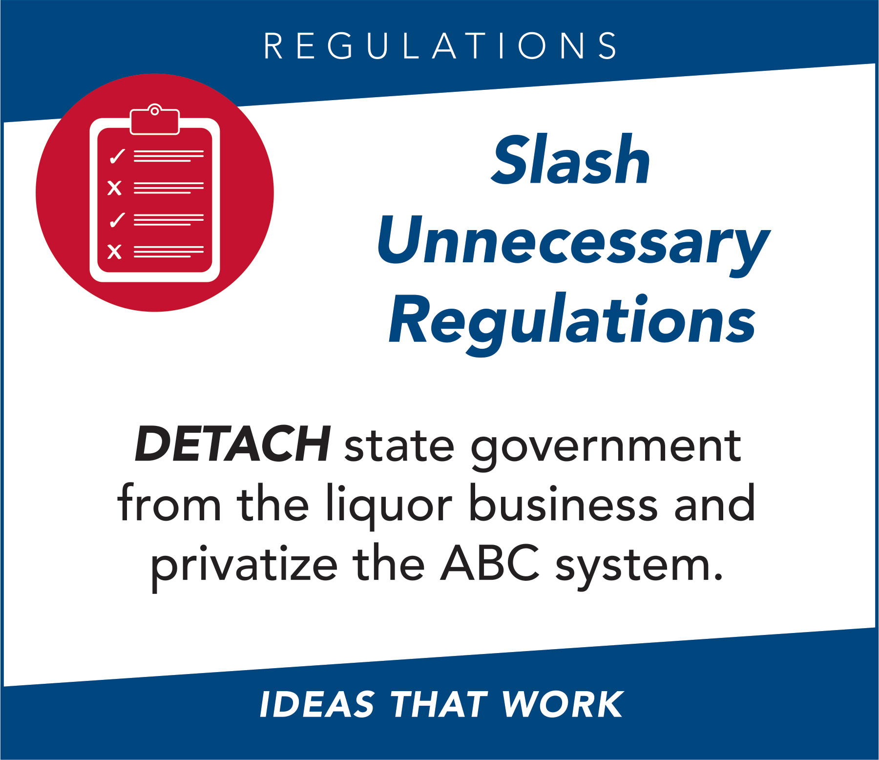 DETACH state government from the liquor business and ...