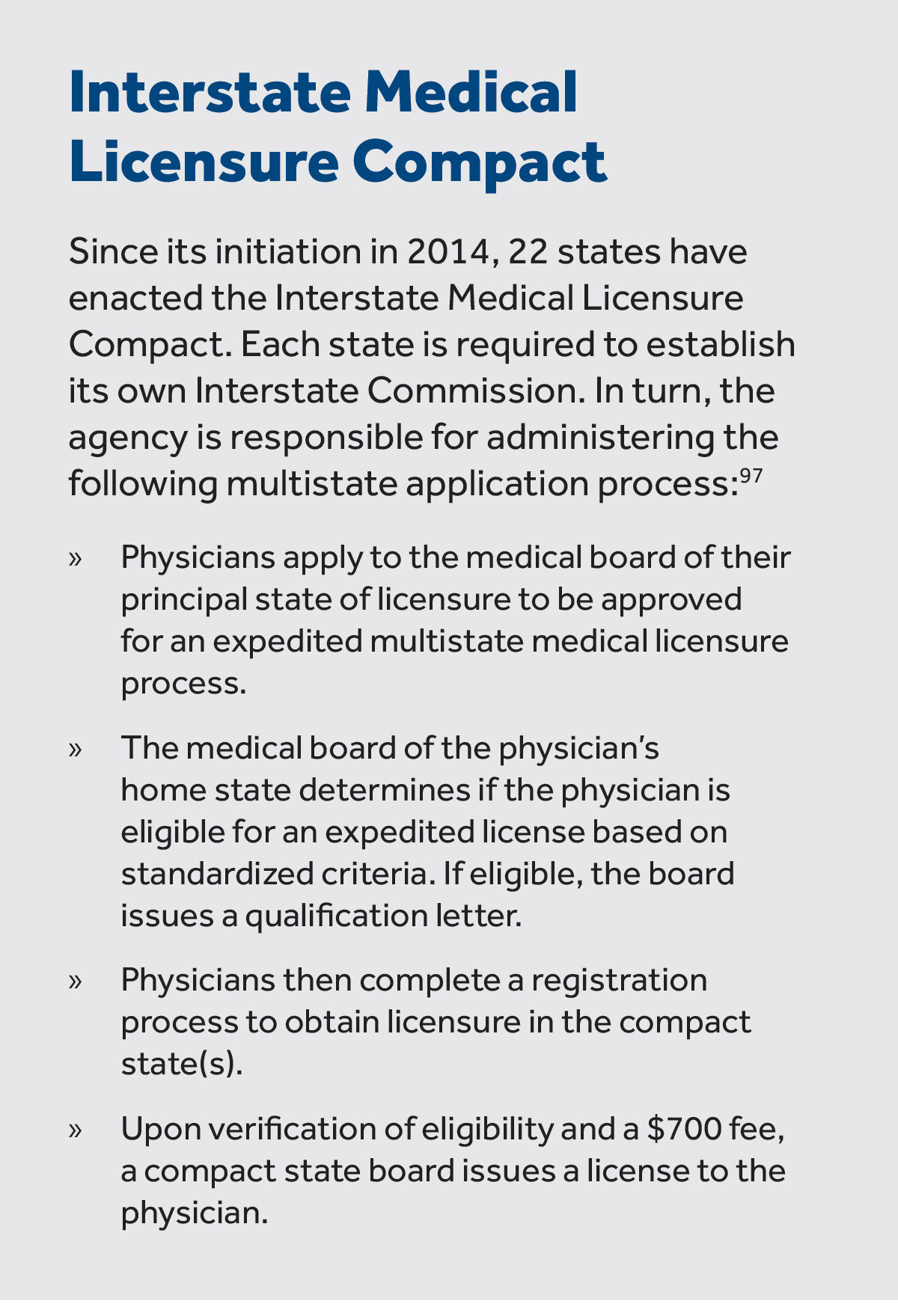 Interstate Medical Licensure Compact
