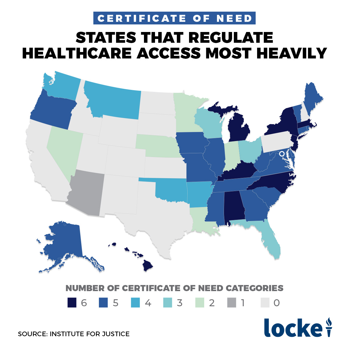 States That Regulate Healthcare Access Most Heavily