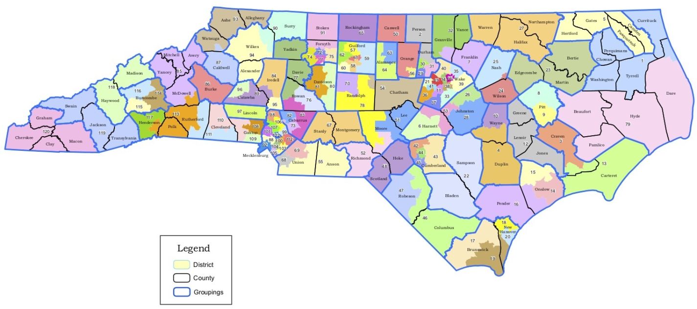 New North Carolina District Maps Are More Favorable To Democrats 